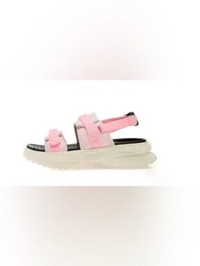 CONVERSE platform utility sandals - pink